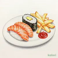 ティ二ピンお寿司セット(お皿付き)