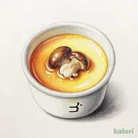 松茸あんかけ茶碗蒸し