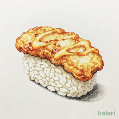 濃厚チェダーチーズ天にぎり（一貫）