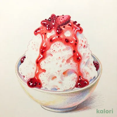 Yume no Fuwayuki (Shaved Ice), Rich Strawberry