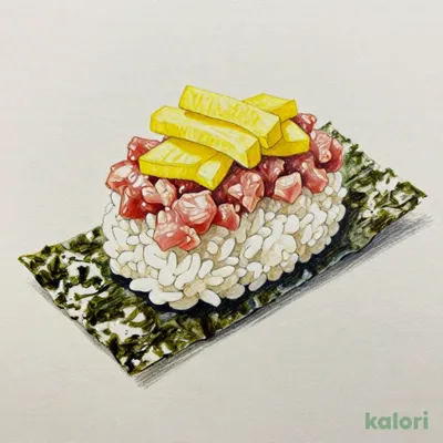 Magutaku (Tuna and Pickled Radish) Hand Roll, 1 pc