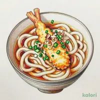 【讃岐】ちく天ぶっかけうどん