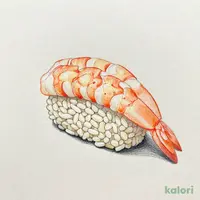 Freshly Prepared Large Shrimp Nigiri (1 piece)