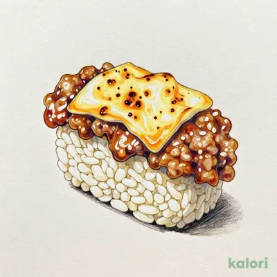 Seared Cheese Doria-Style Sushi