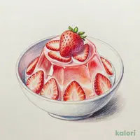 いちごミルクゼリー