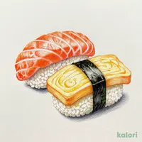 サーモン・たまご焼き