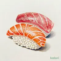 サーモン・熟成びんちょうまぐろ