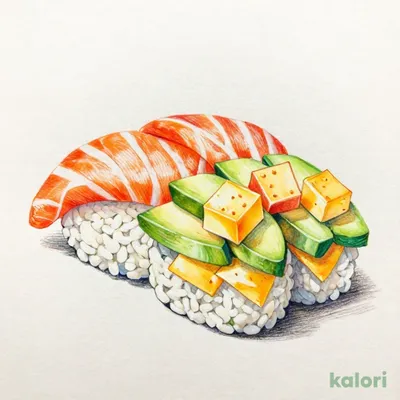 サーモンアボカドチーズ