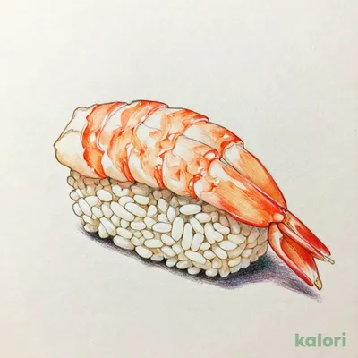 赤えび（一貫） 46kcal｜カロリー・栄養成分 | くら寿司 | kalori