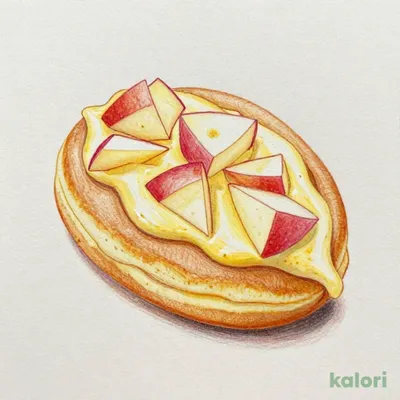 シャキシャキりんごクリーム