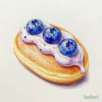 ブルーベリーチーズクリーム