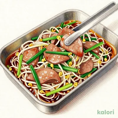 レバニラ炒め