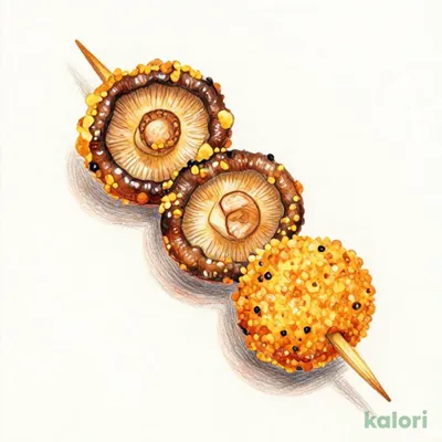 Shiitake Mushroom Kushikatsu