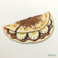 チョコバナナクレープ