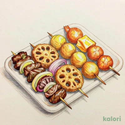 Standard 8-Piece Skewer Assortment