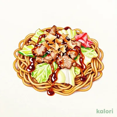 Tanaka Sauce Yakisoba (Stir-fried Noodles)