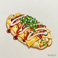 葱まみれチーズ平焼き