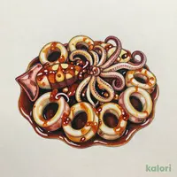 真いか煮付
