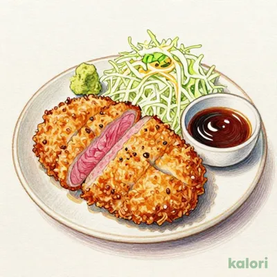 牛上ロースカツ膳