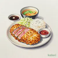牛上ロースカツ膳 並