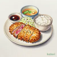 牛上ロースカツ膳 大