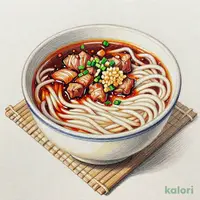 旨辛にんにく背脂肉つけ汁うどん