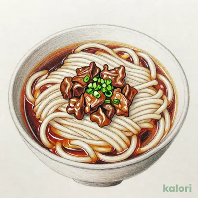 牛すじうどん