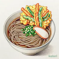 かき揚げそば