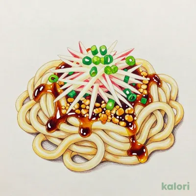 Oroshi Bukkake Udon (Cold Noodles with Grated Radish)