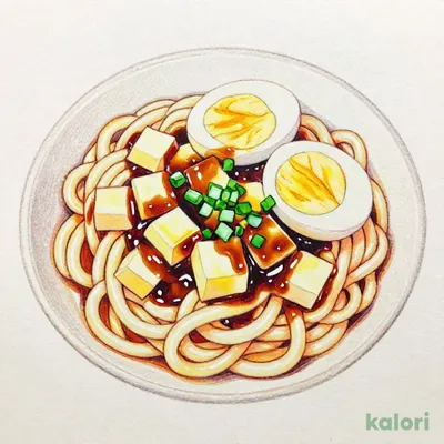 Toro-tama Bukkake Udon