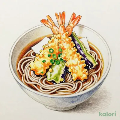 上天ぷらそば