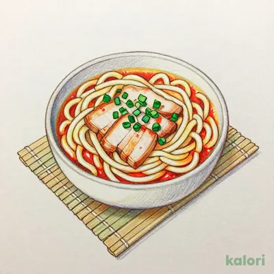 Spicy Meat Dipping Udon