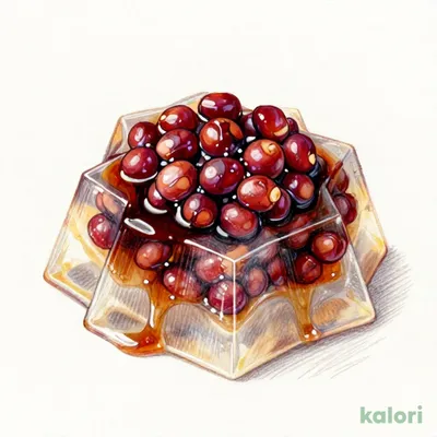 Mame Kanten (Agar Jelly with Beans)