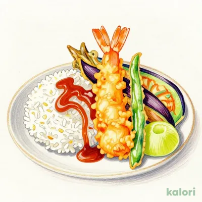 海老天丼