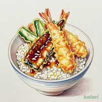 上穴子天丼