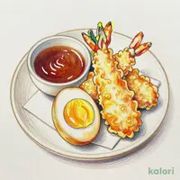 月見たまご天