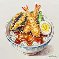月見天丼