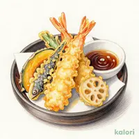 秋刀魚の上天ぷら盛り