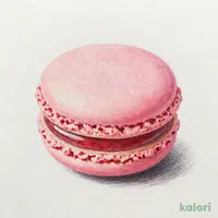 マカロン イチゴ
