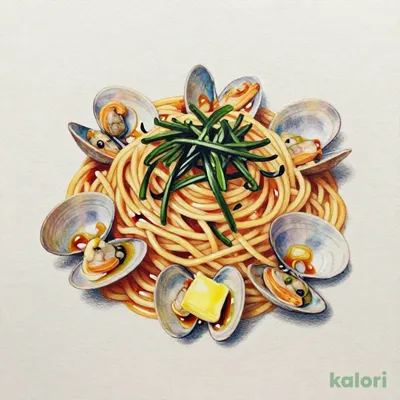 あさりとアオサ海苔の和風バター醤油