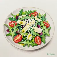 ルッコラのグリーンサラダ