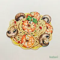 Shrimp and Mushroom Peperoncino