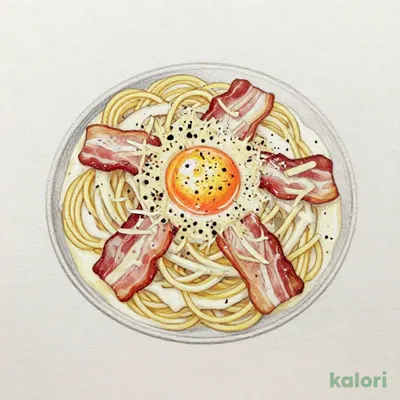 濃厚カルボナーラ