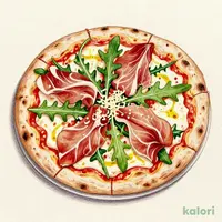 Prosciutto and Arugula Pizza