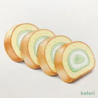 切れてるロールケーキ シャインマスカット 5枚入