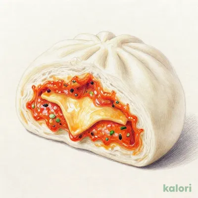 大きなチーズピザまん