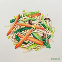 きのこ入り野菜炒め