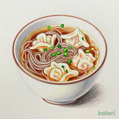 Wonton Glass Noodle Soup