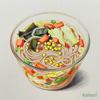 カップスープ春雨野菜
