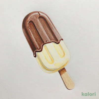 パキッとチョコアイス　バニラ